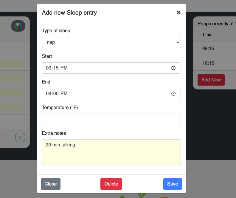 Sample photo dashboard with blurred images.